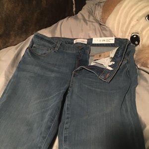 Size 6??!! Loft performance Denim LeggingNWT